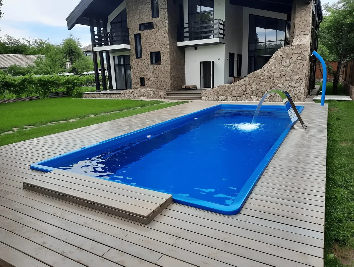 Композитный бассейн Laguna 9 — вид сверху в Владимире