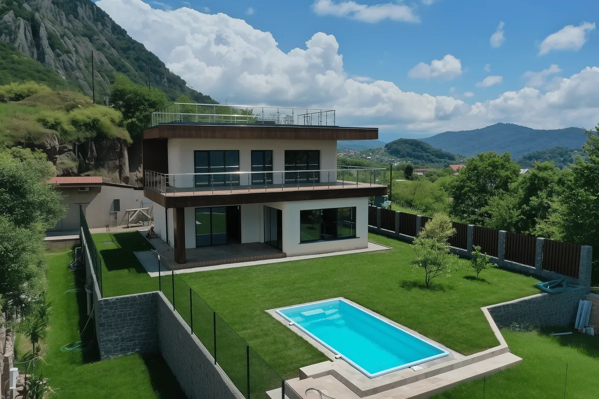 Композитный бассейн Laguna 6 — визуализация в Владимире