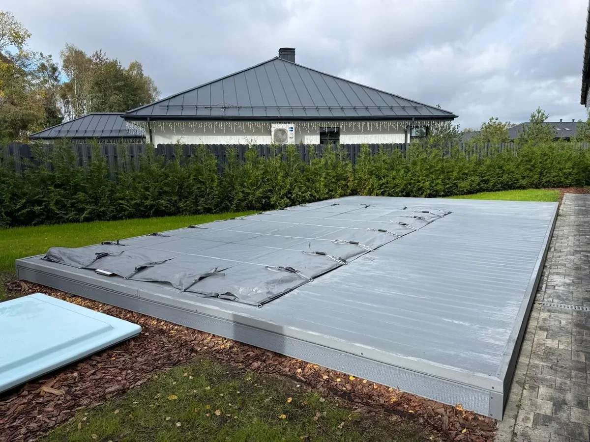 Покрывало Laguna Cover Mesh — установка в Владимире