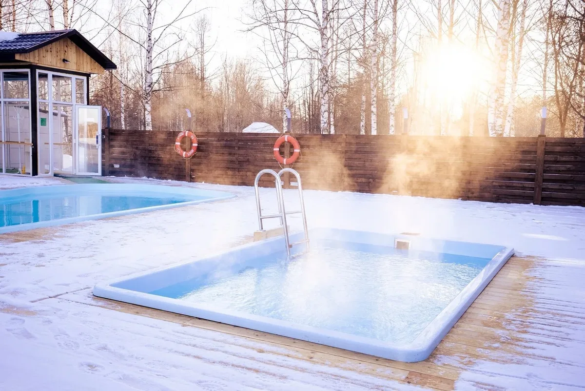 Композитный бассейн Laguna 4 — установка в Владимире