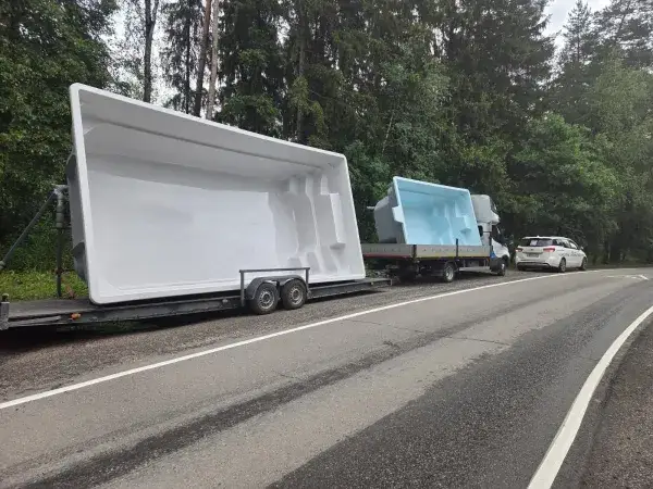 Доставка бассейна в Владимире